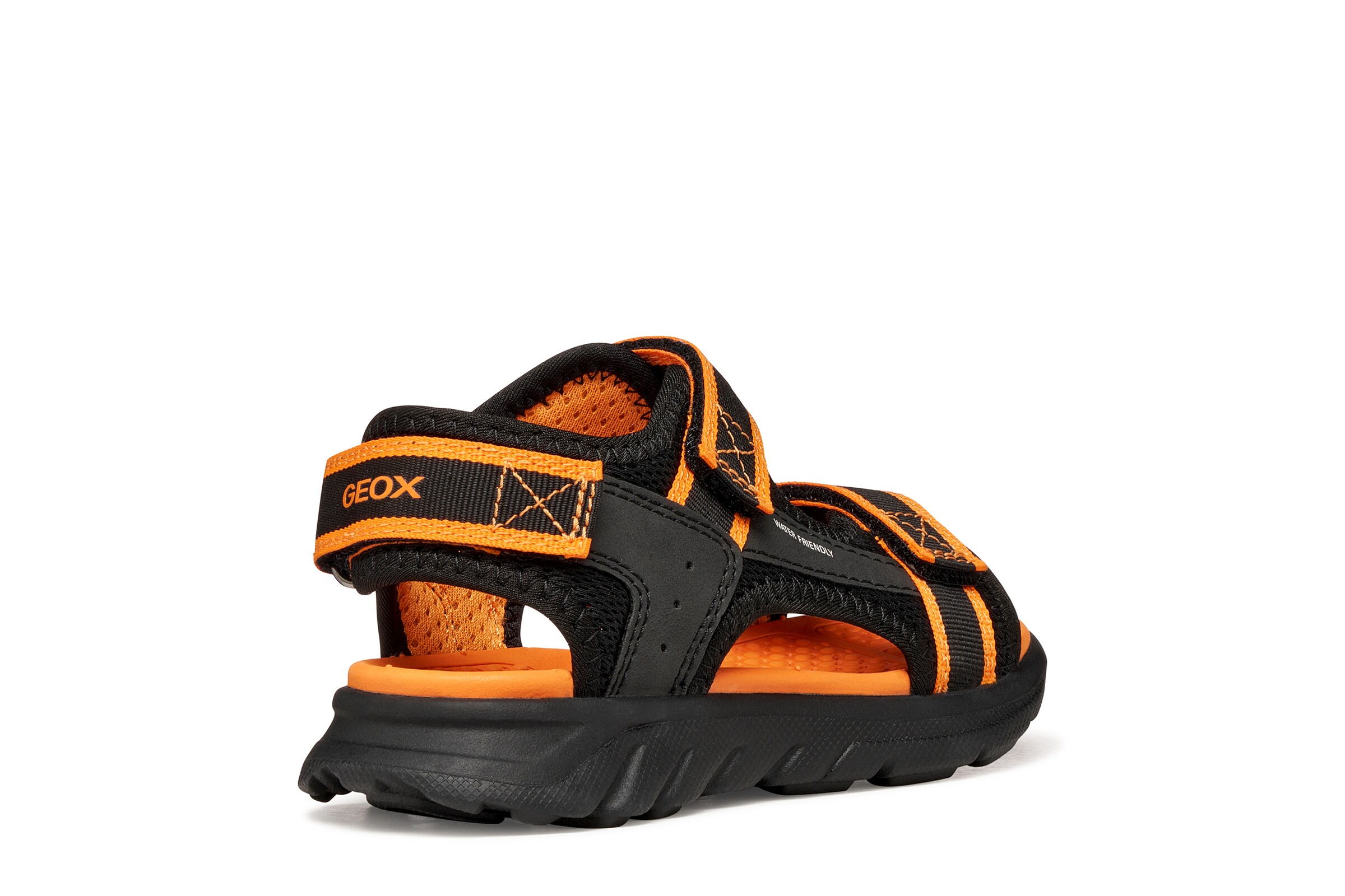 GEOX Sandale in Schwarz