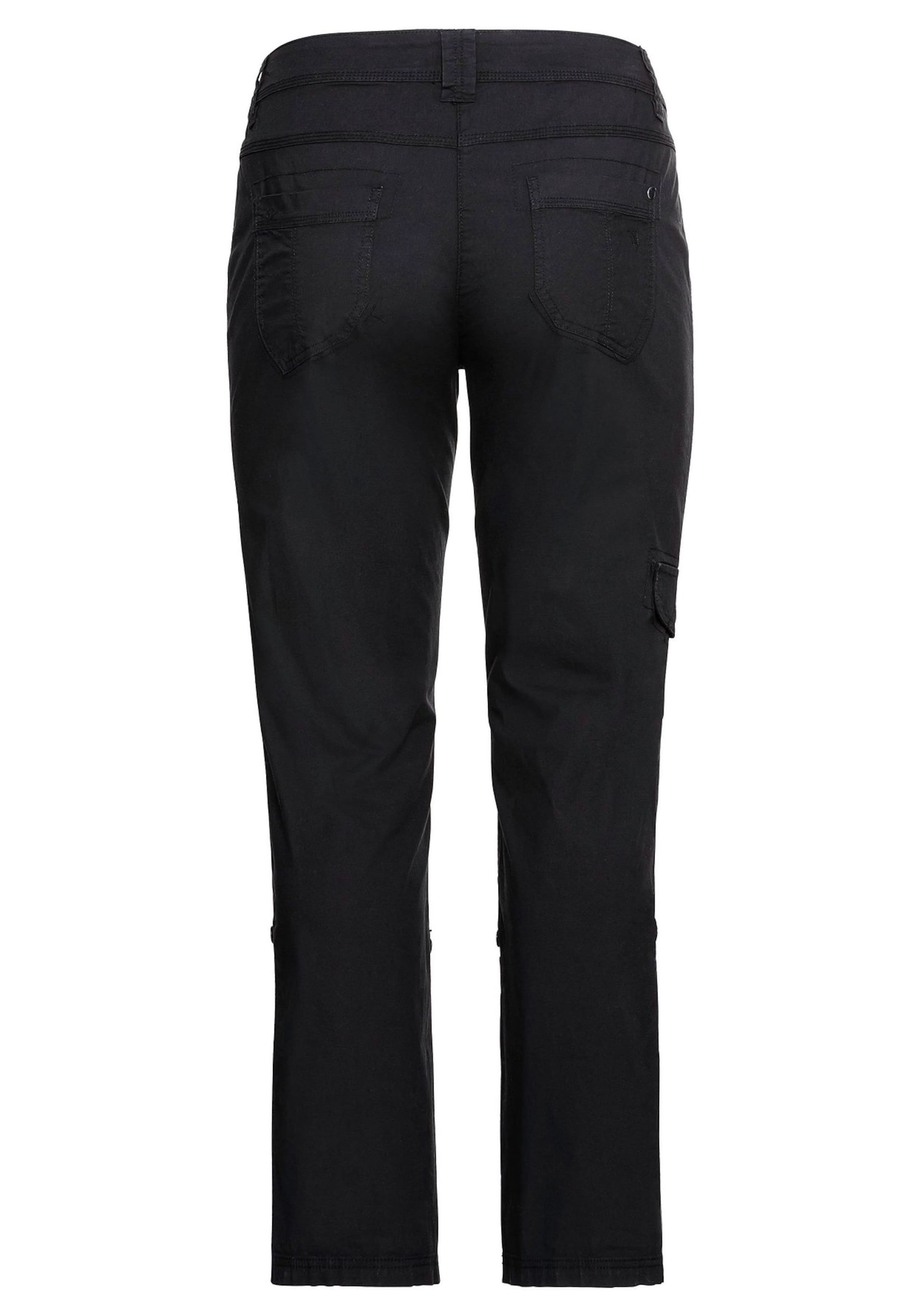Regular Pantalon cargo SHEEGO en noir