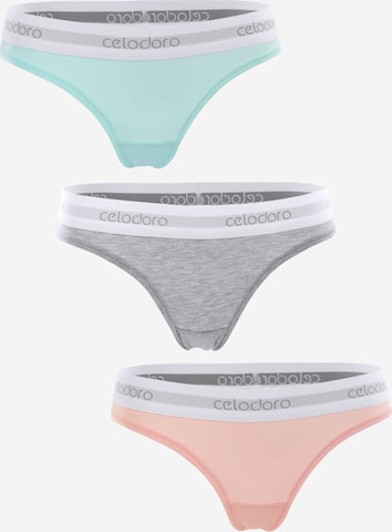 celodoro Panty 'Sport Comfort' in Green: front