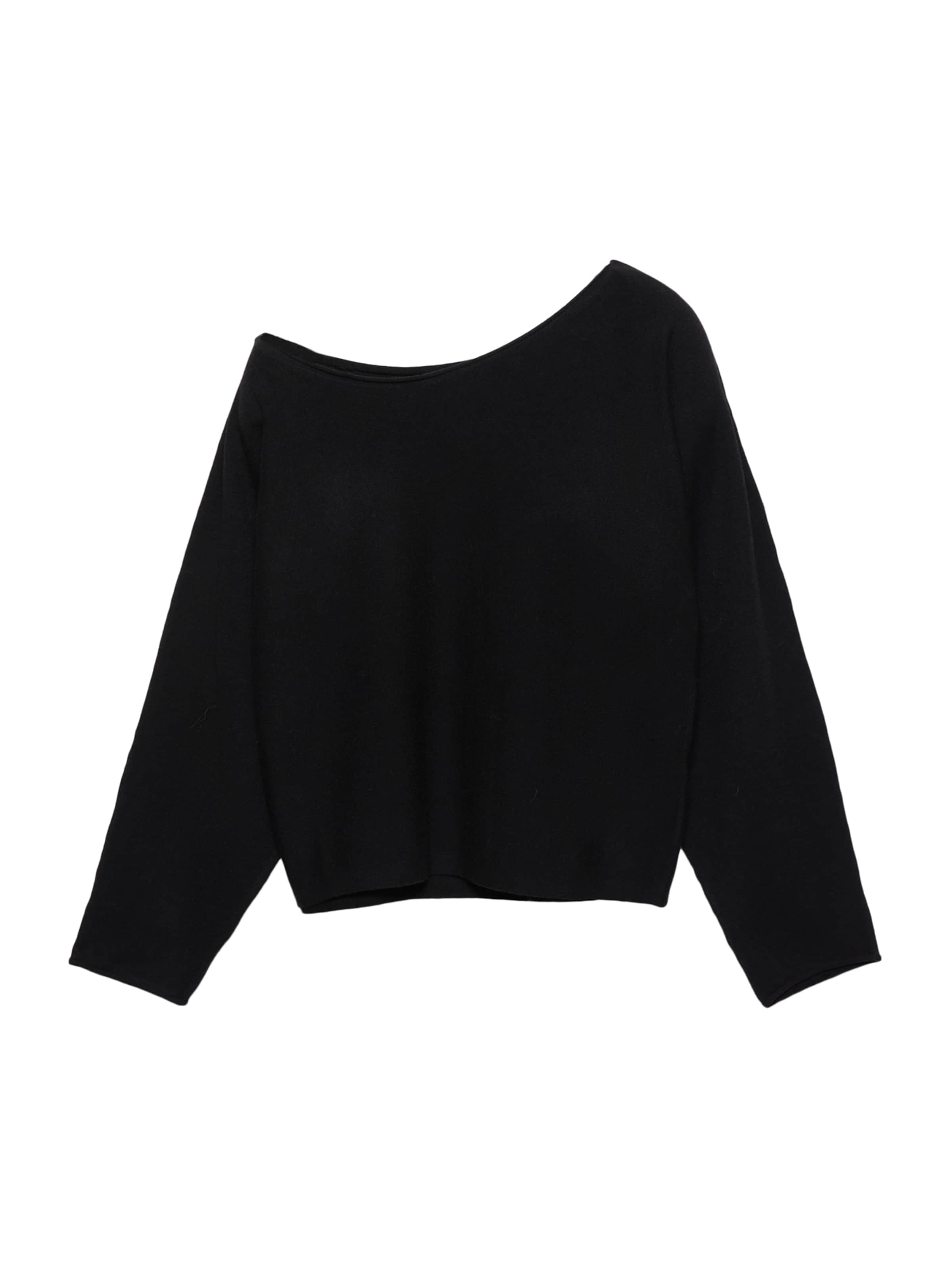 Pull&Bear Pull-over en noir, Vue avec produit