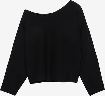 Pull&Bear Svetr – černá: přední strana