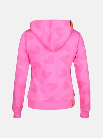 Sweat-shirt 'Anten' salzhaut en rose