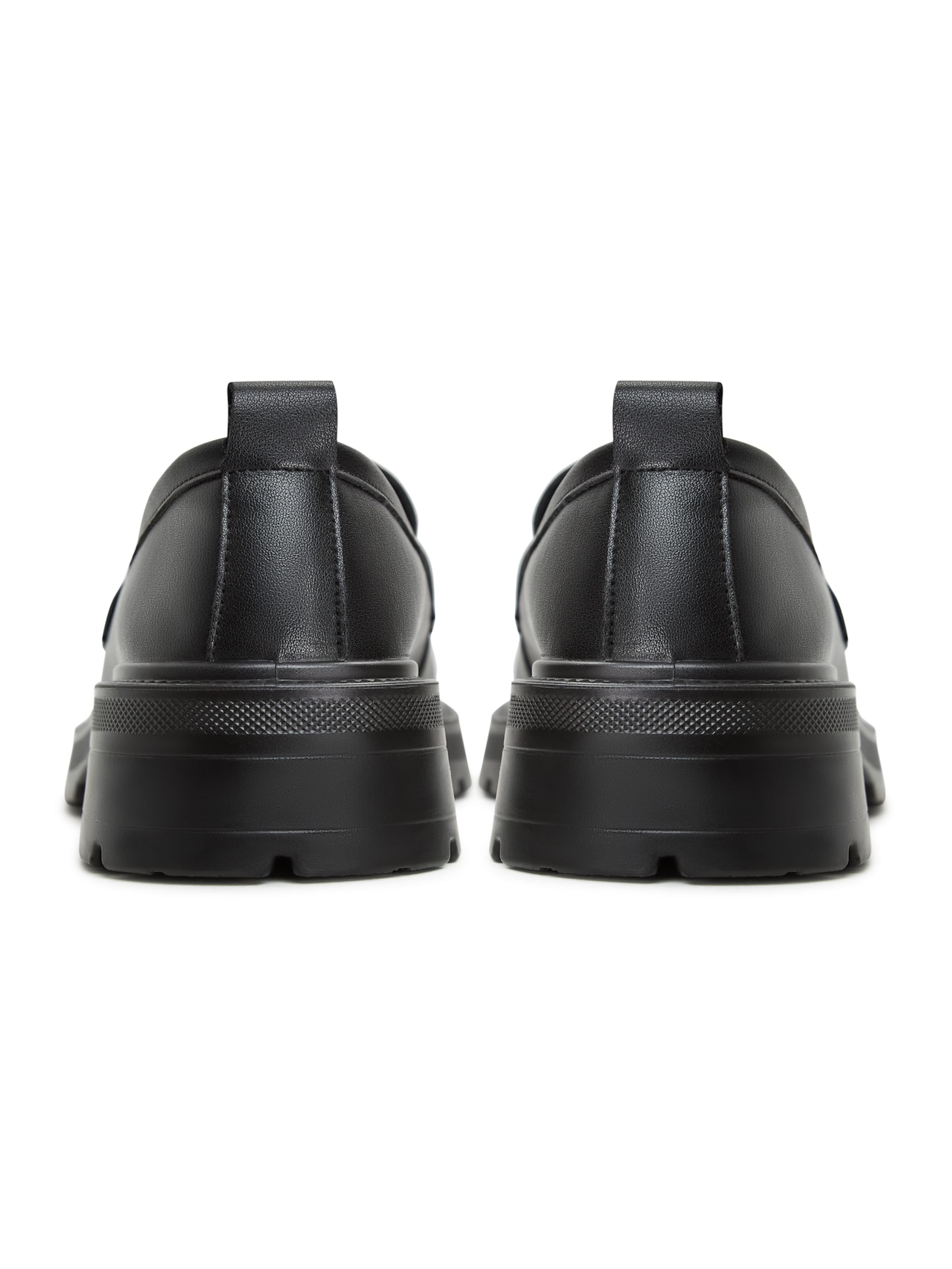 CESARE GASPARI Moccasin in Black