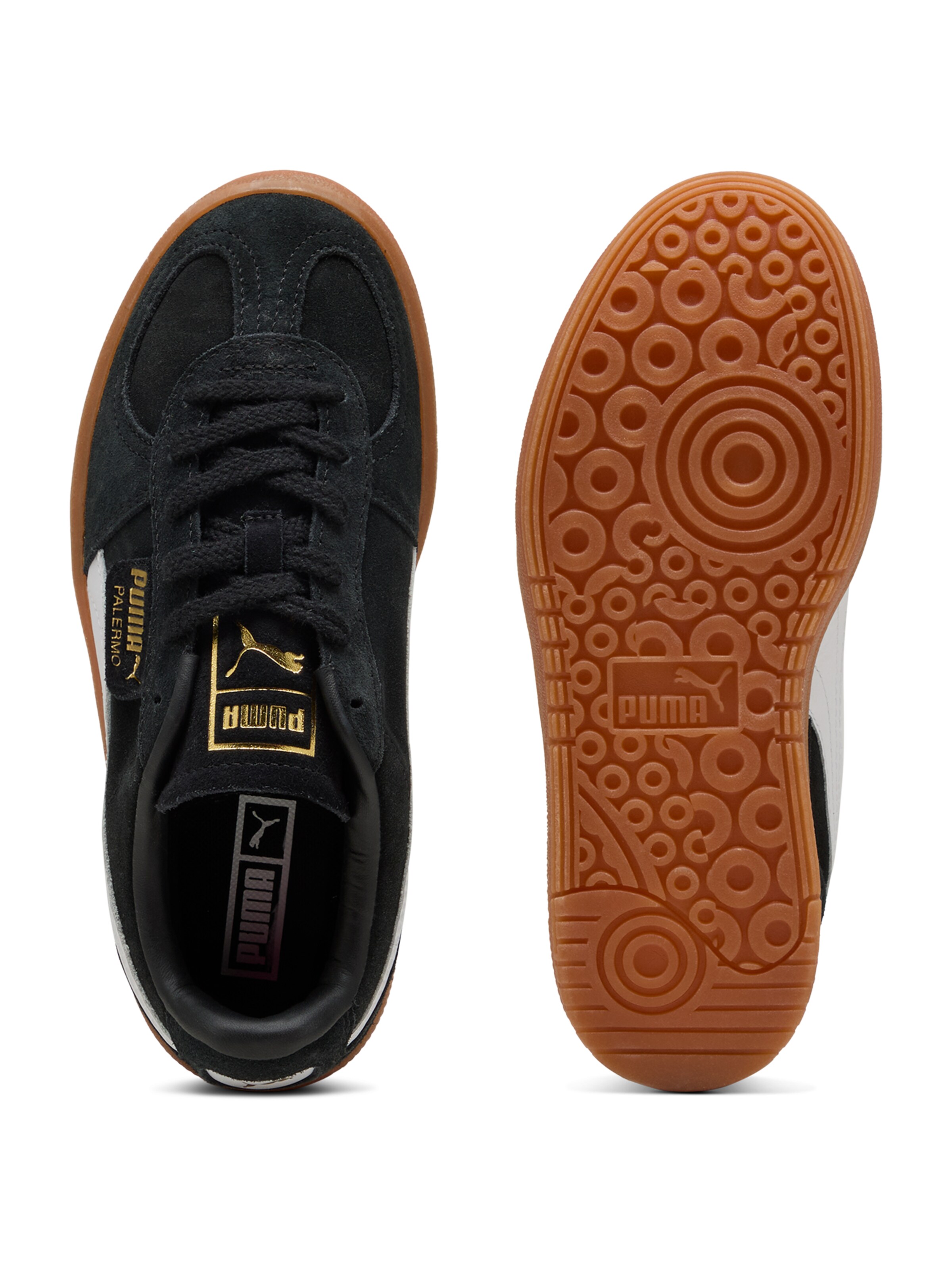 PUMA Sneakers laag 'Palermo Elevata' in Zwart