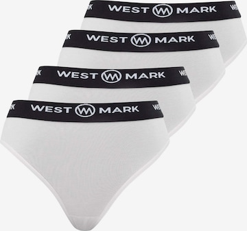 String di WESTMARK LONDON in bianco: frontale