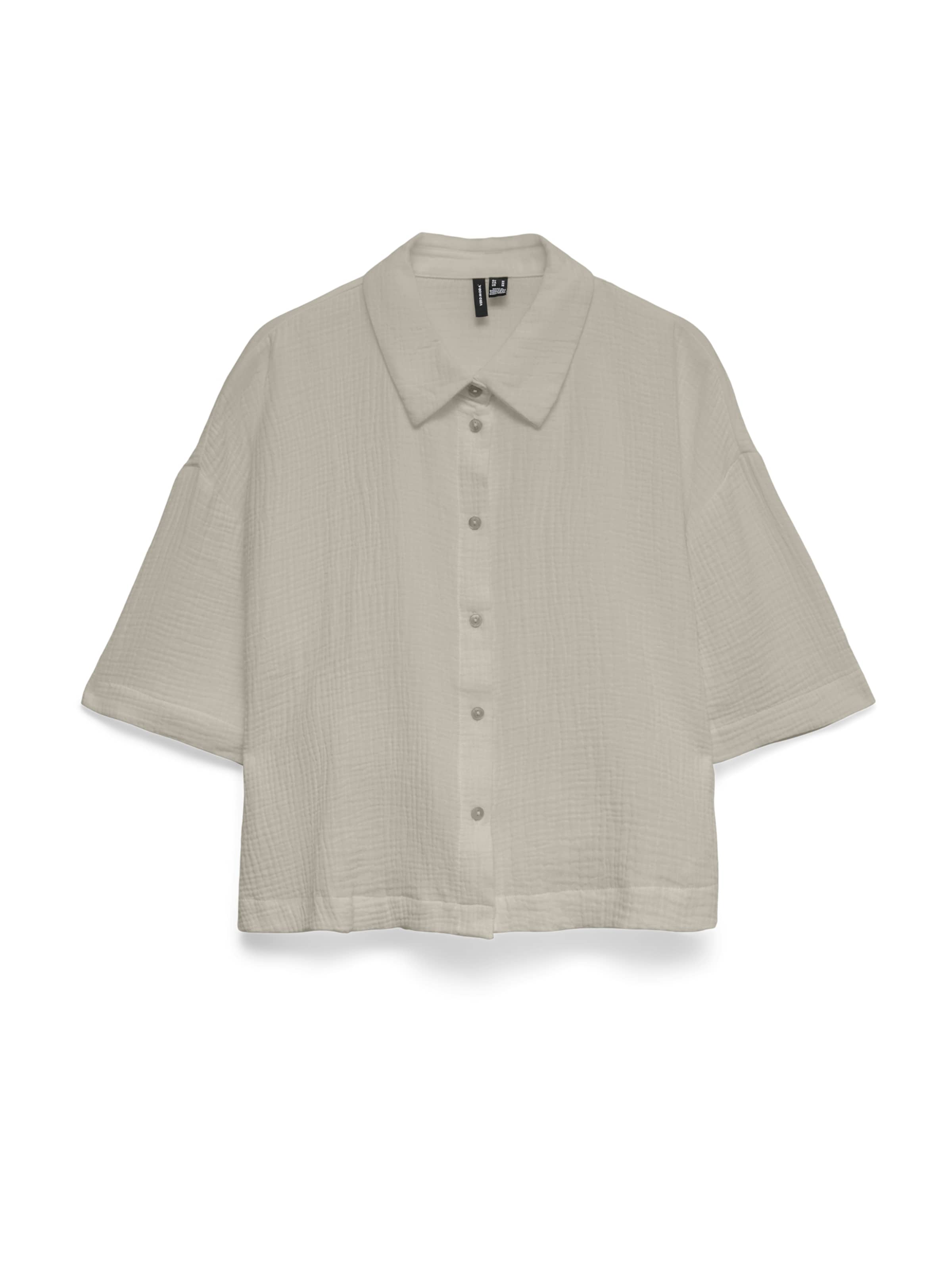 VERO MODA Blúz 'VMNATALI' - szürke: elől