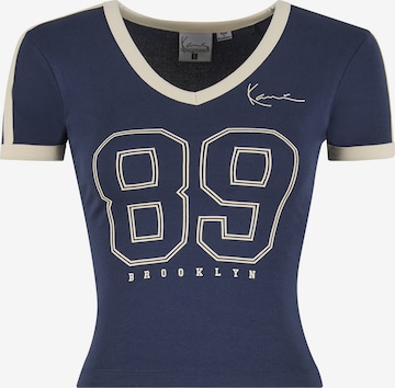 Karl Kani - Camisa '89' em azul: frente