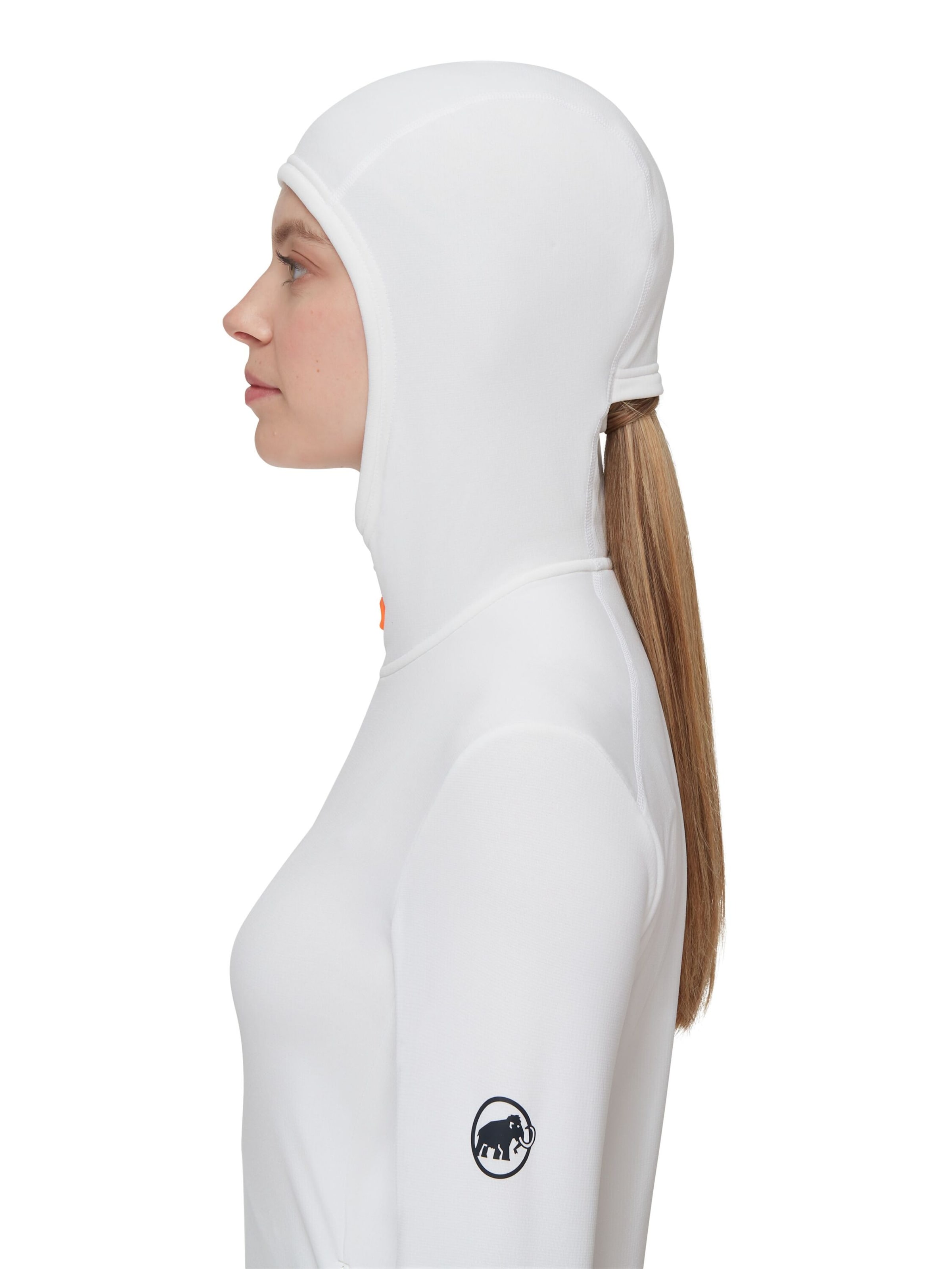 MAMMUT Athletic Fleece Jacket in White