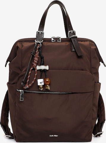 Suri Frey Backpack ' SFY Sandey ' in Brown: front