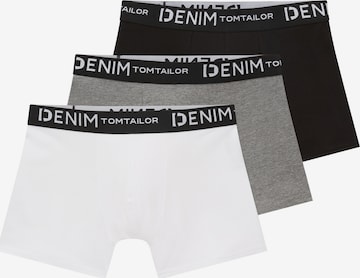 Boxers TOM TAILOR DENIM en gris : devant