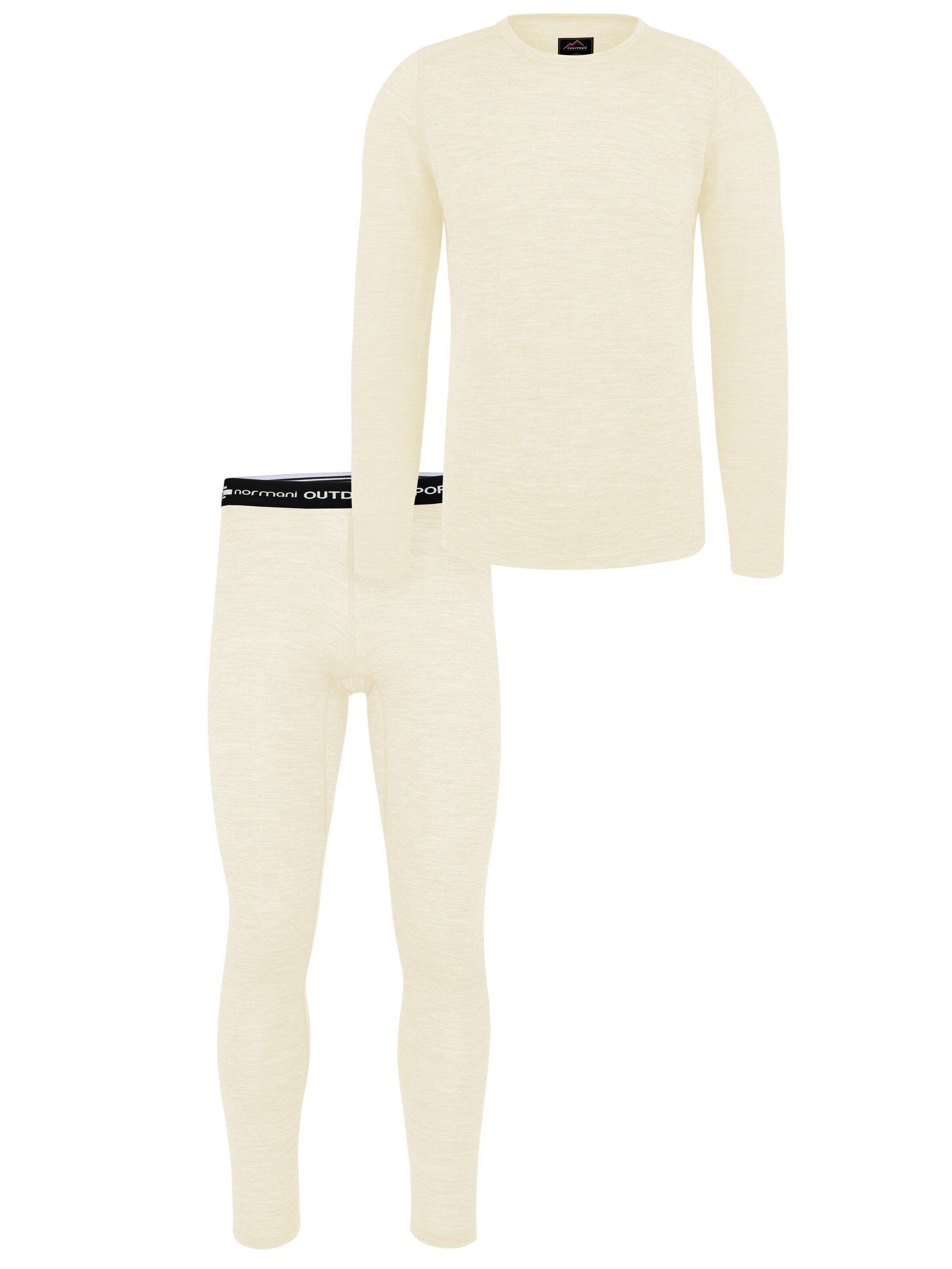 normani Lange onderbroek 'Melbourne/Sydney' in Wit: voorkant
