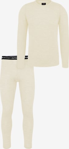 normani - Calzoncillo largo 'Melbourne/Sydney' en blanco: frente