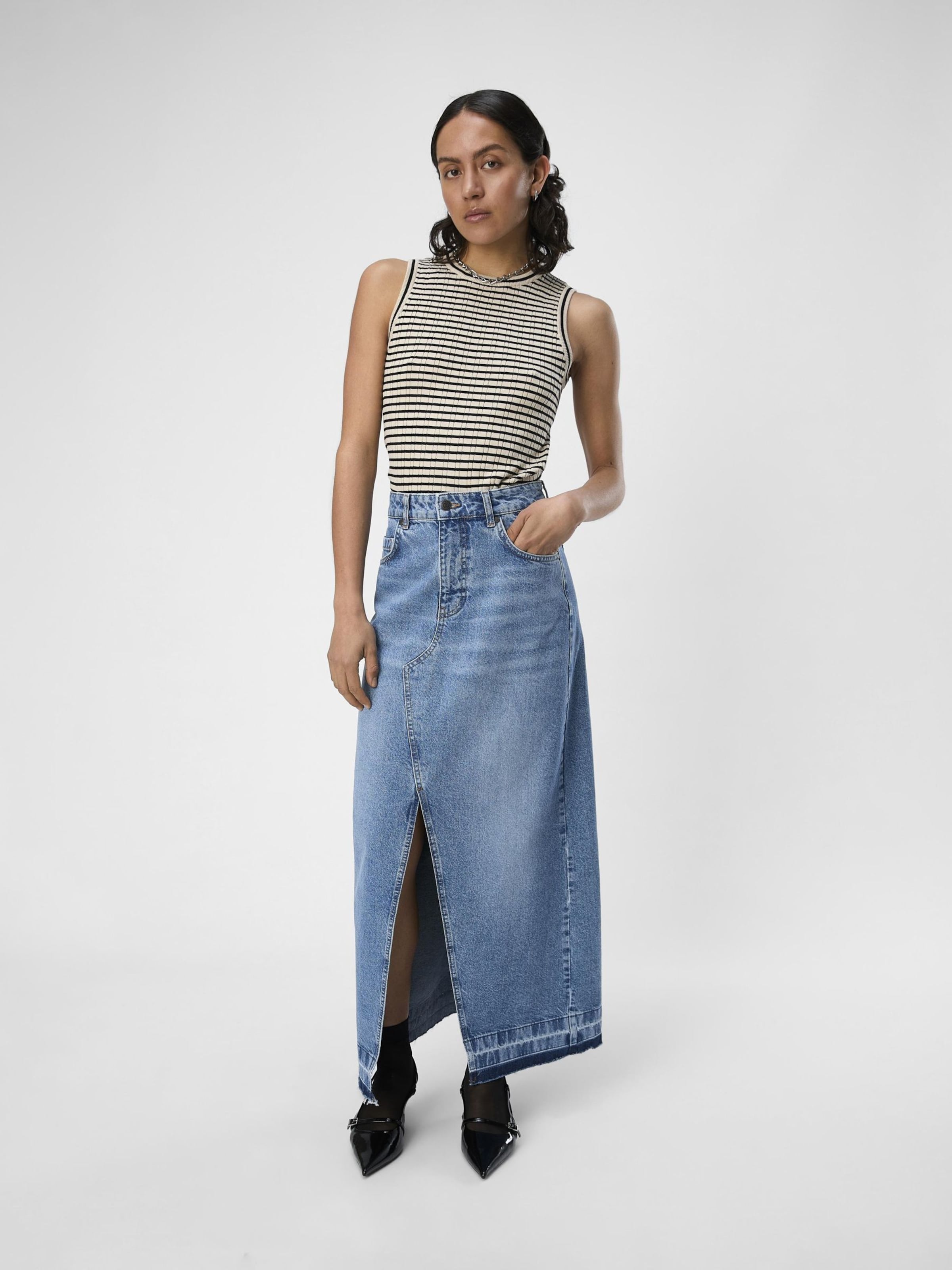 OBJECT Rok in Blauw Denim ABOUT YOU