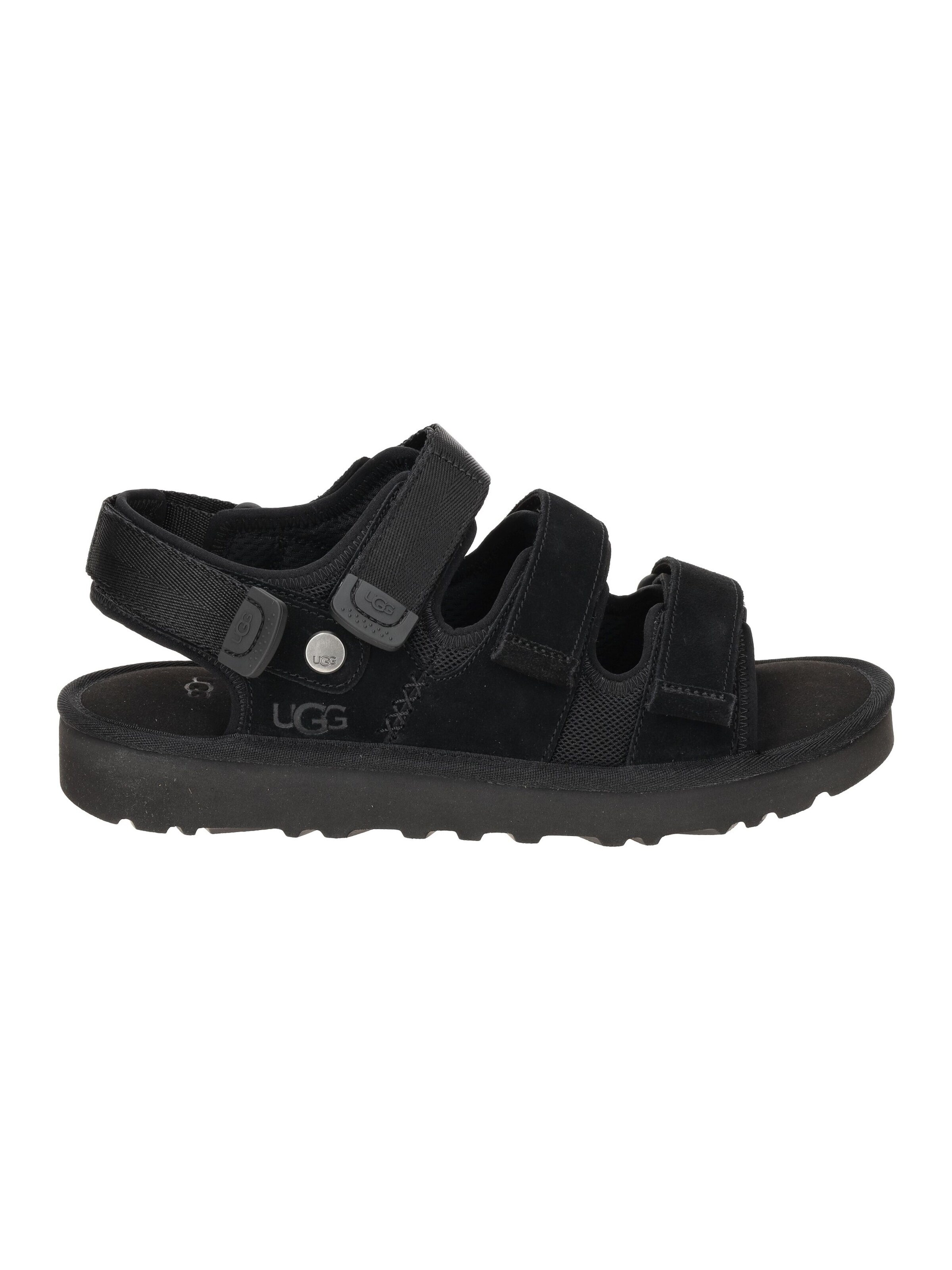 UGG Sandały 'UGG GOLDENCOAST Herren Sandale schwarz 1153095' w kolorze czarny