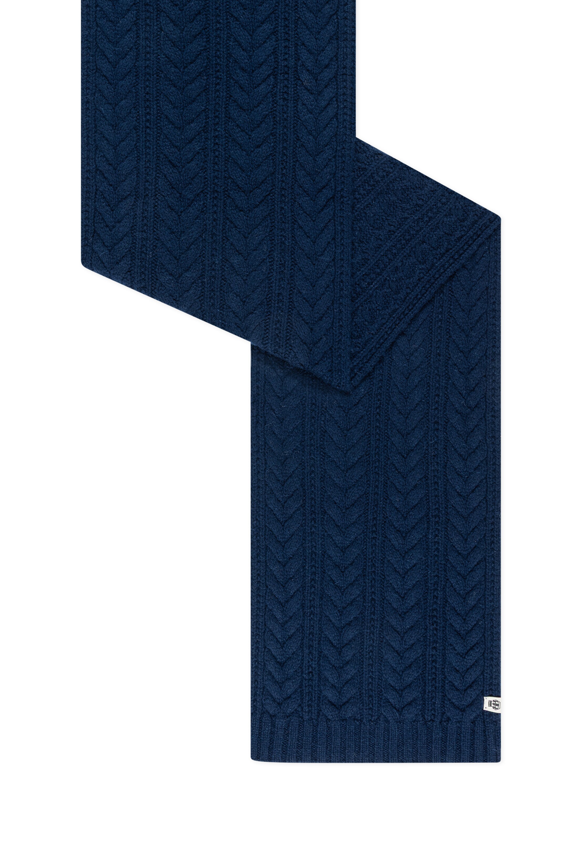 Sciarpa 'CASHMERE TWIST' di Roeckl in blu: frontale