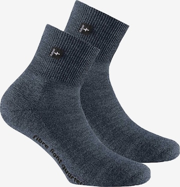 Chaussettes de sport Rohner Socks en bleu : devant