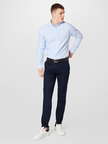 SCOTCH & SODA Regular fit Overhemd in Blauw