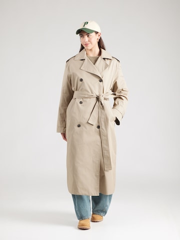 WEEKDAY Between-Seasons Coat 'Sendai' in Beige: front