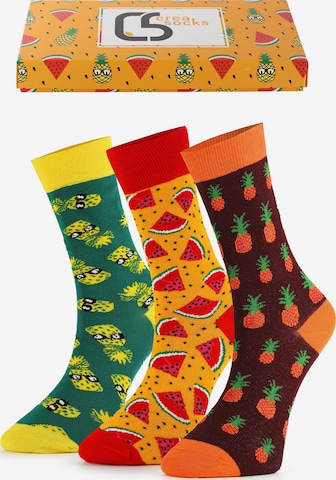 Crea Socks Sukat 'Frucht' värissä monivärinen: etupuoli