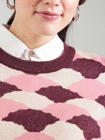 Pullover 'LILA' di NÜMPH in rosa
