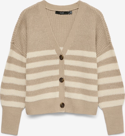 VERO MODA Neuletakki 'VMLEA' koossa XS värissä ecru / taupe, Tuotenäkymä