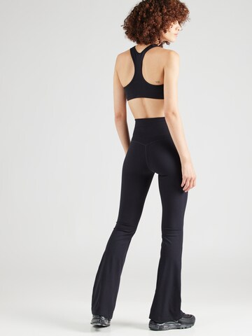 NIKE Flared Sportsbukser 'ZENVY' i sort