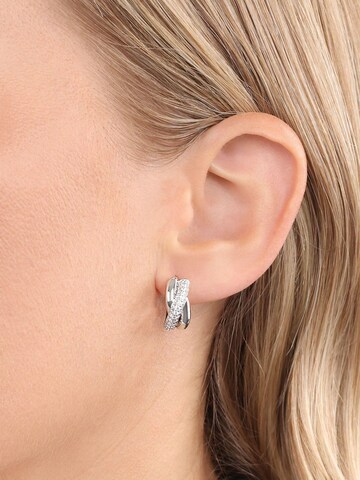JOOP! Earrings 'Creolen' in Silver: front