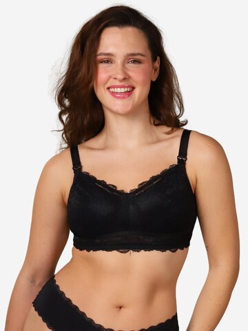 Soutien-gorge d’allaitement SugarShape en noir : devant