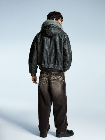 Bershka Baggy Jeans in Black