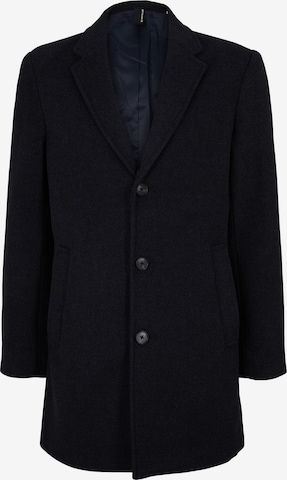 Manteau mi-saison TOM TAILOR en bleu : devant