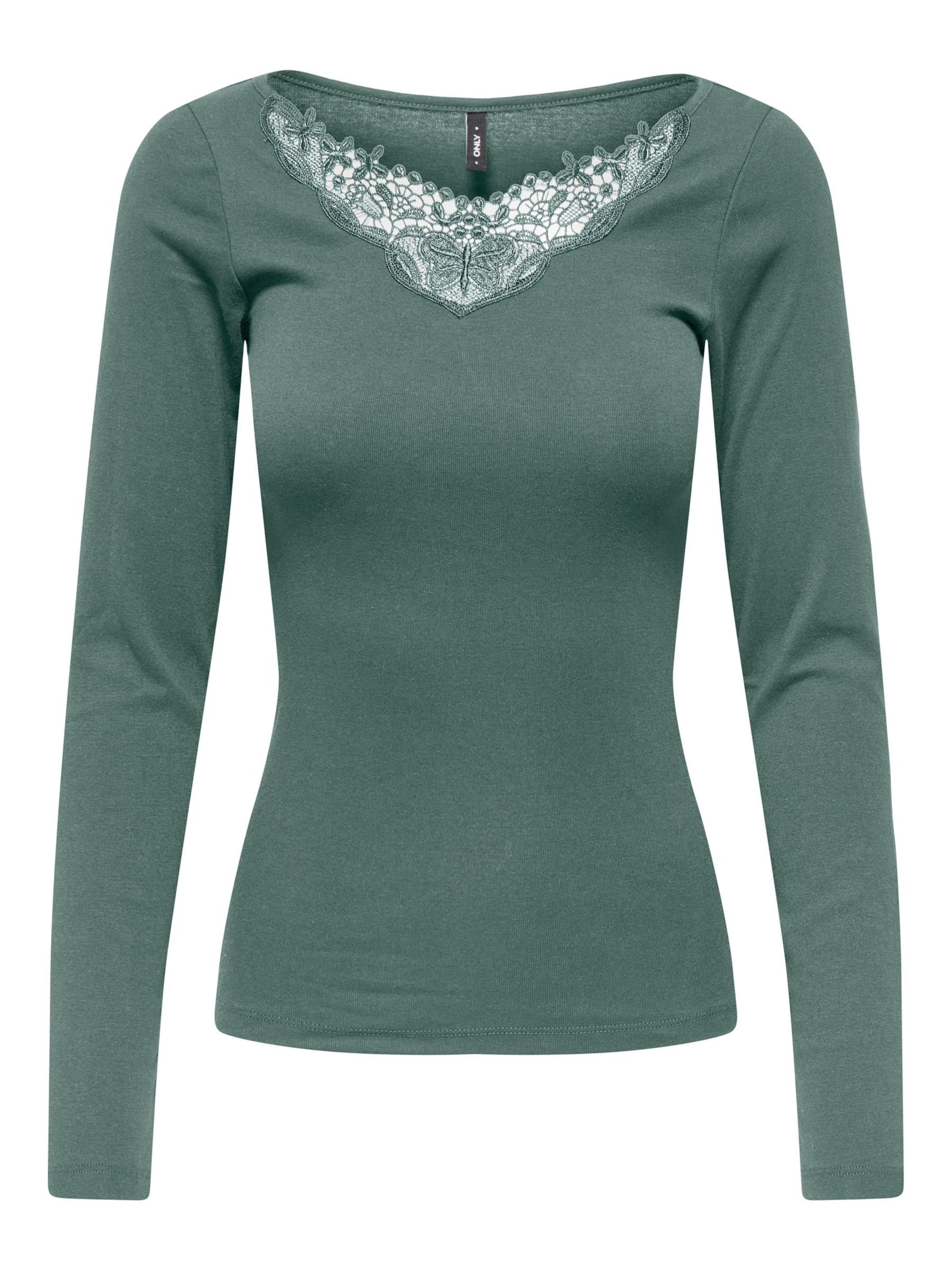 Maglietta 'ONLKira' di ONLY in verde: frontale
