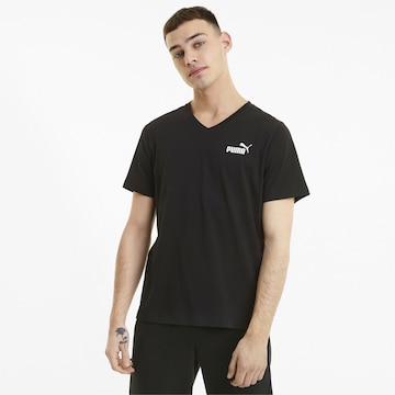 T-Shirt fonctionnel PUMA en noir : devant