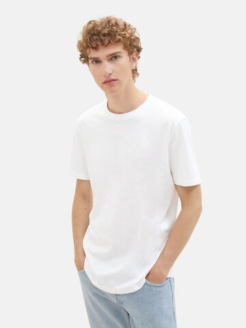 TOM TAILOR DENIM T-Shirt in Weiß