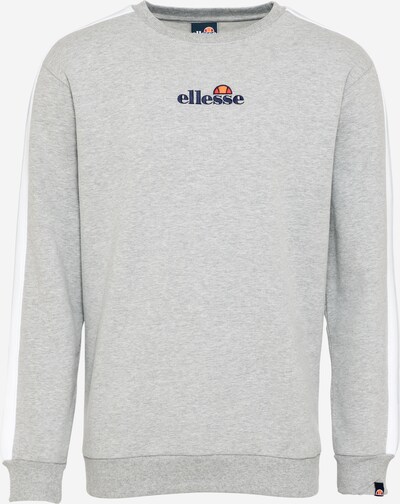 ELLESSE Sweatshirt 'Buralto' in nachtblau / hellgrau / orange / orangerot / weiß, Produktansicht