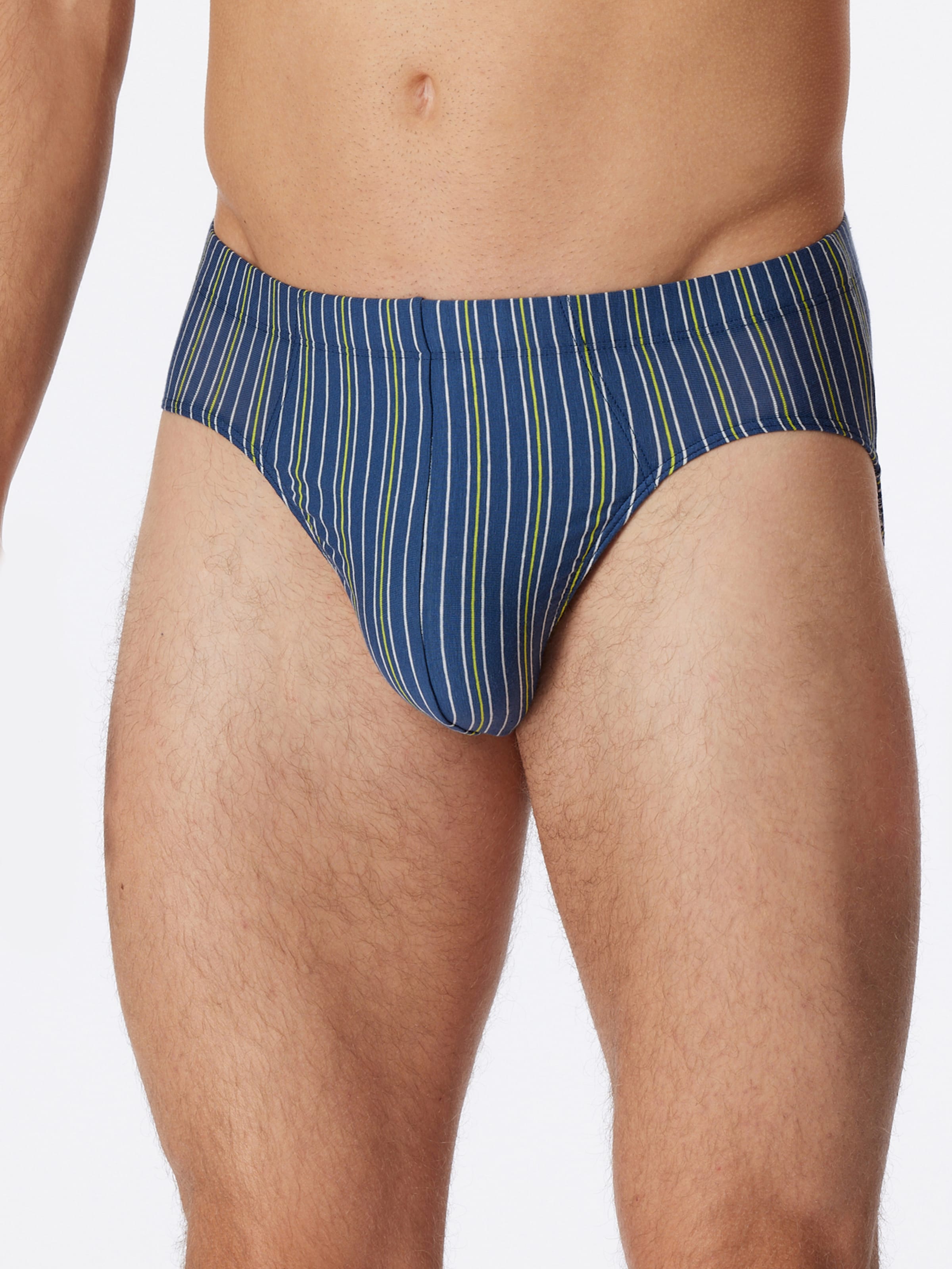 SCHIESSER Slip ' 95/5 Essentials ' in Blau: Vorderseite