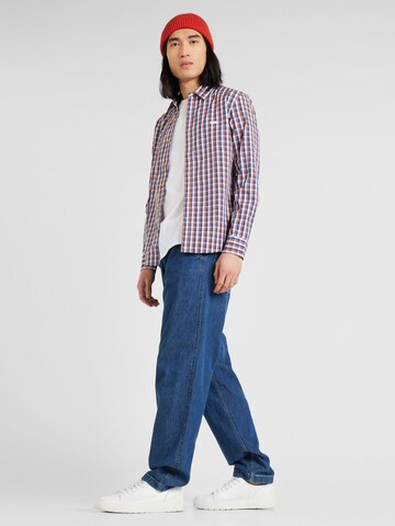 LEVI'S ® Slim Fit Hemd 'LS Battery HM' in Blau