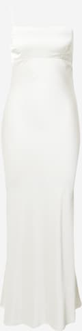 Abercrombie & Fitch Βραδινό φόρεμα σε λευκό: μπροστά