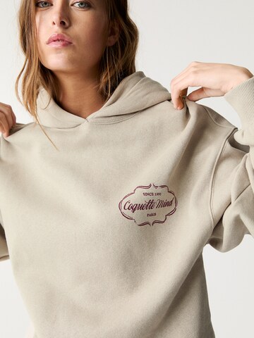 Sweat-shirt Pull&Bear en gris
