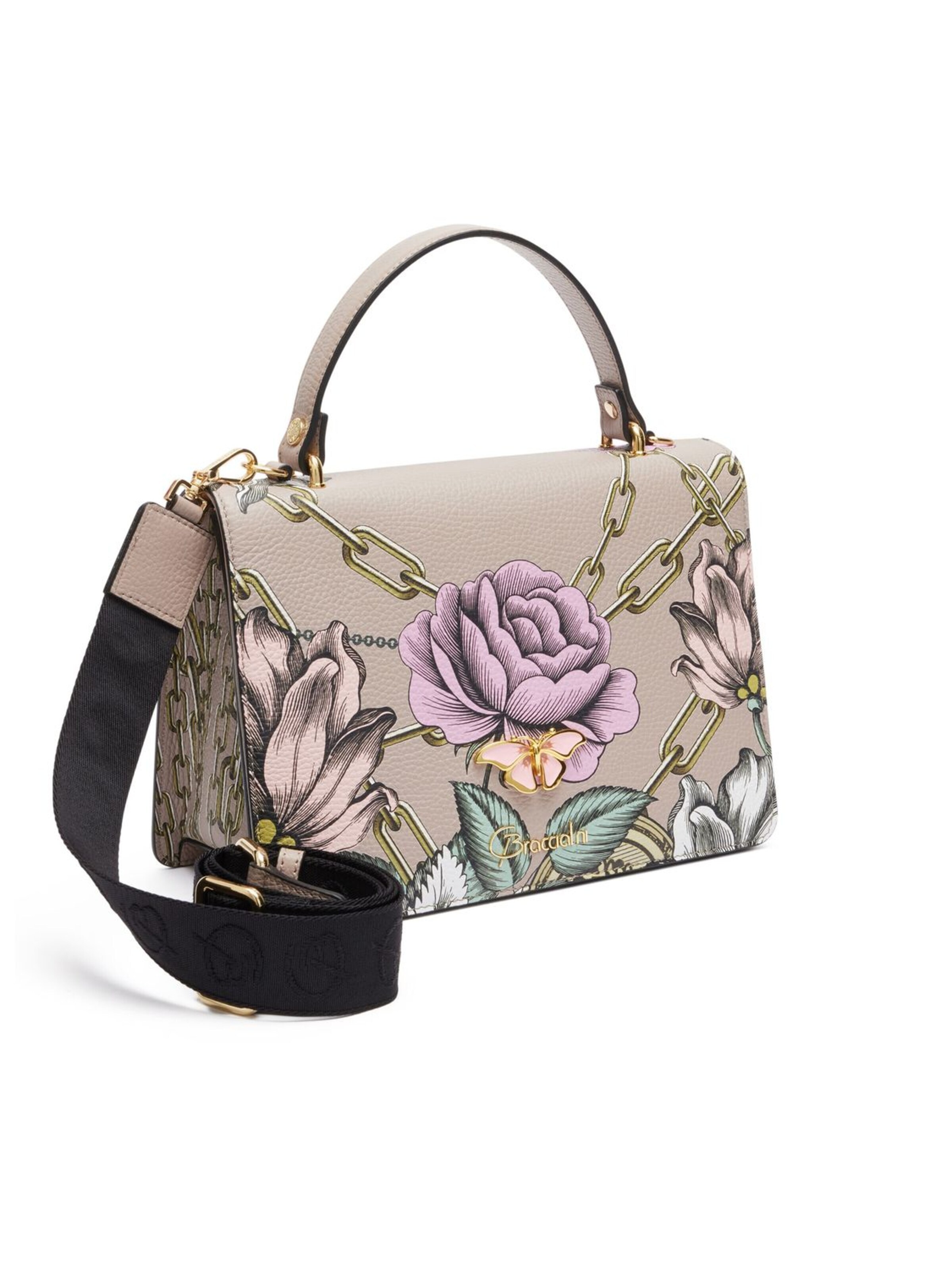 Braccialini Handbag 'Penelope' in Beige