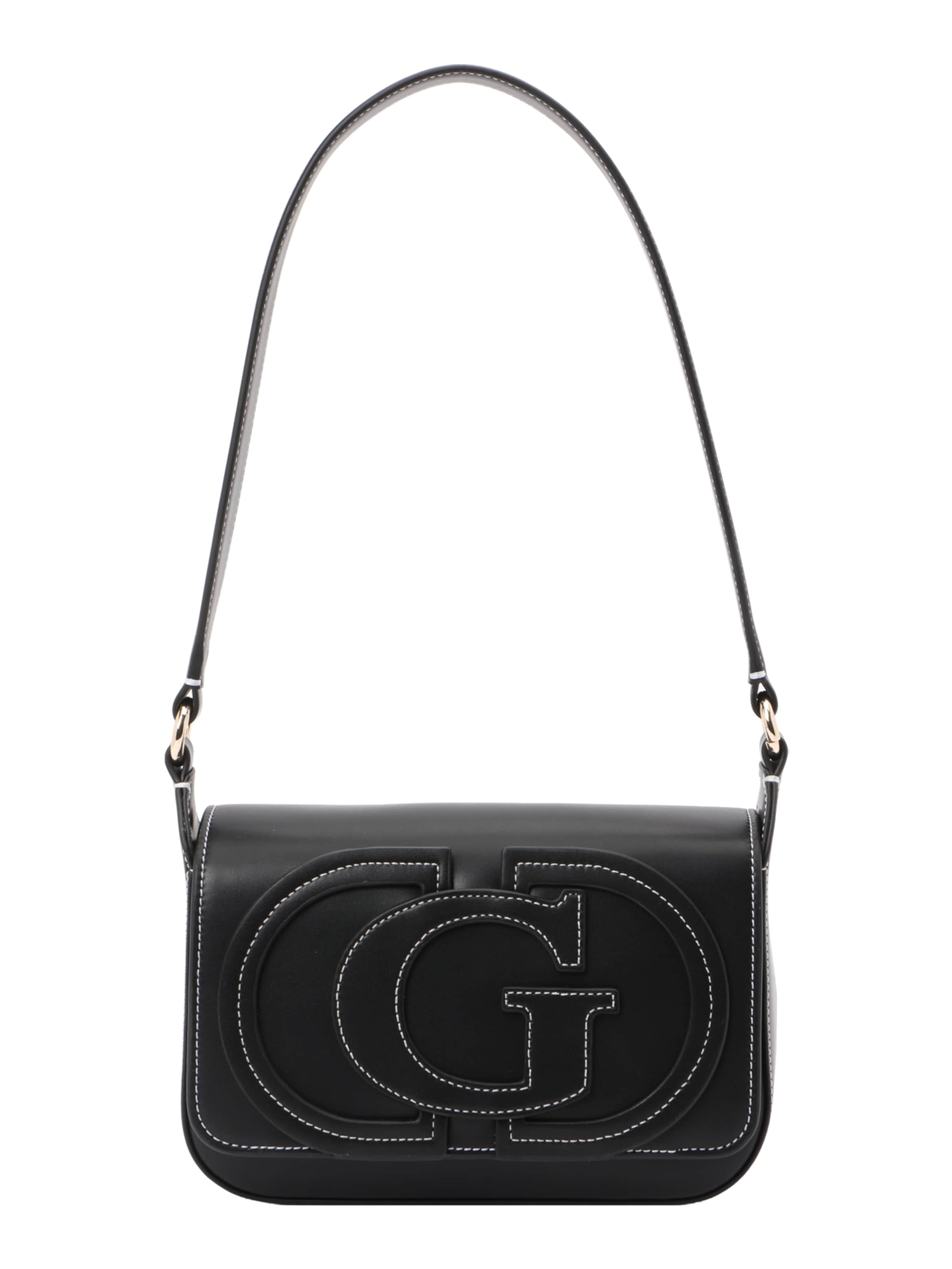 GUESS Schultertasche 'Ruby' in Schwarz: Vorderseite