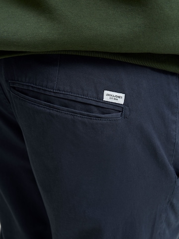 Jack & Jones Plus Slim fit Chino Pants 'JPSTMarco JJDave' in Blue