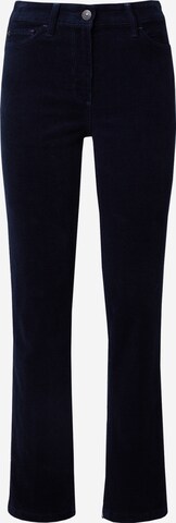 WHITE STUFF Regular Trousers 'Brooke' in Blue: front