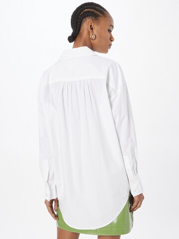 Banana Republic Bluse 'POPLIN' i hvid