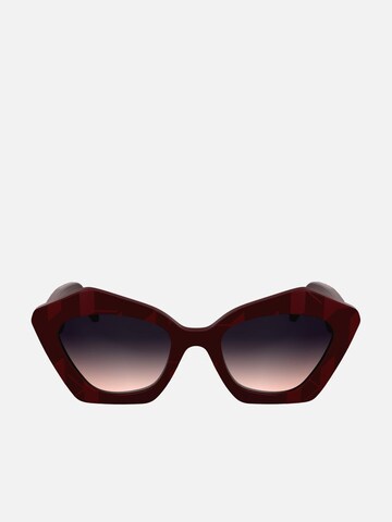 Karl Lagerfeld Sonnenbrille‌‌‌‌‌‌ in Rot: Vorderseite
