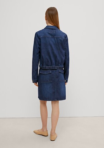 Veste mi-saison COMMA en bleu : derrière