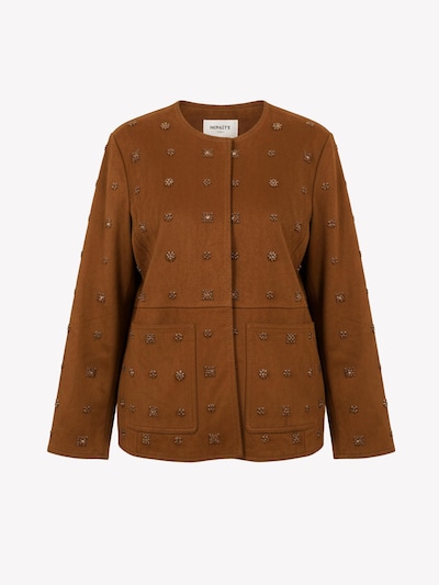 Honnête Atelier Between-Season Jacket 'Aveline' in Brown, Item view