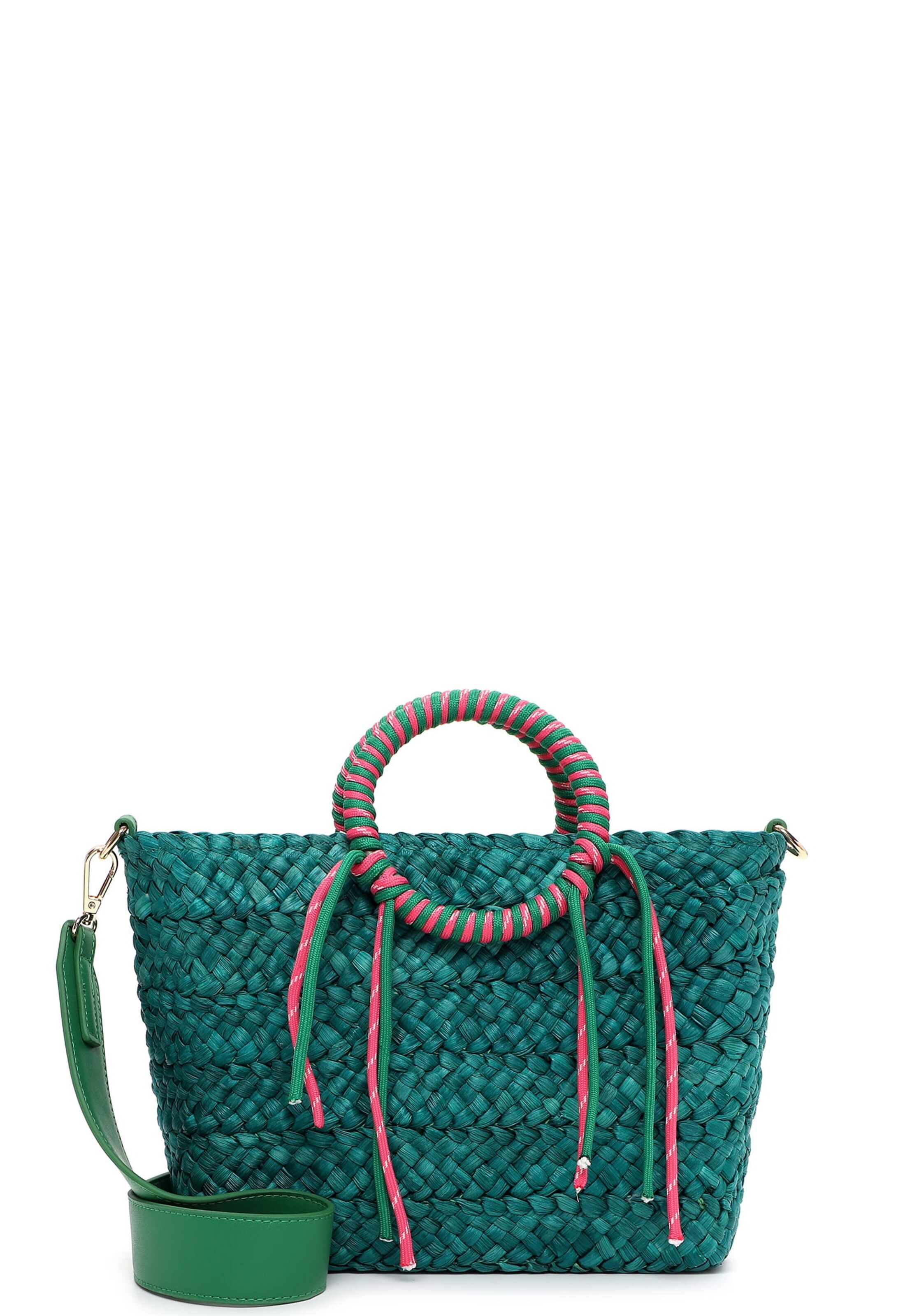 Emily & Noah Shopper 'Jolanda' in Grün: Vorderseite