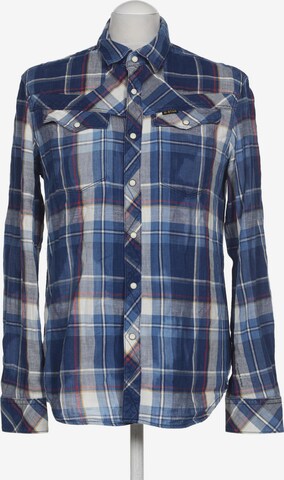 G-Star RAW Button Up Shirt in L in Blue: front