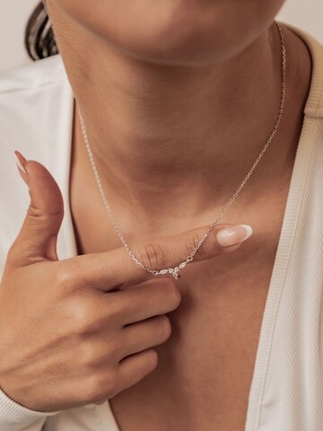 Hey Happiness Ketting 'Crown Spark' in Zilver