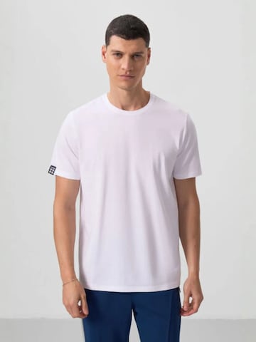 T-Shirt Tommy Life en blanc : devant